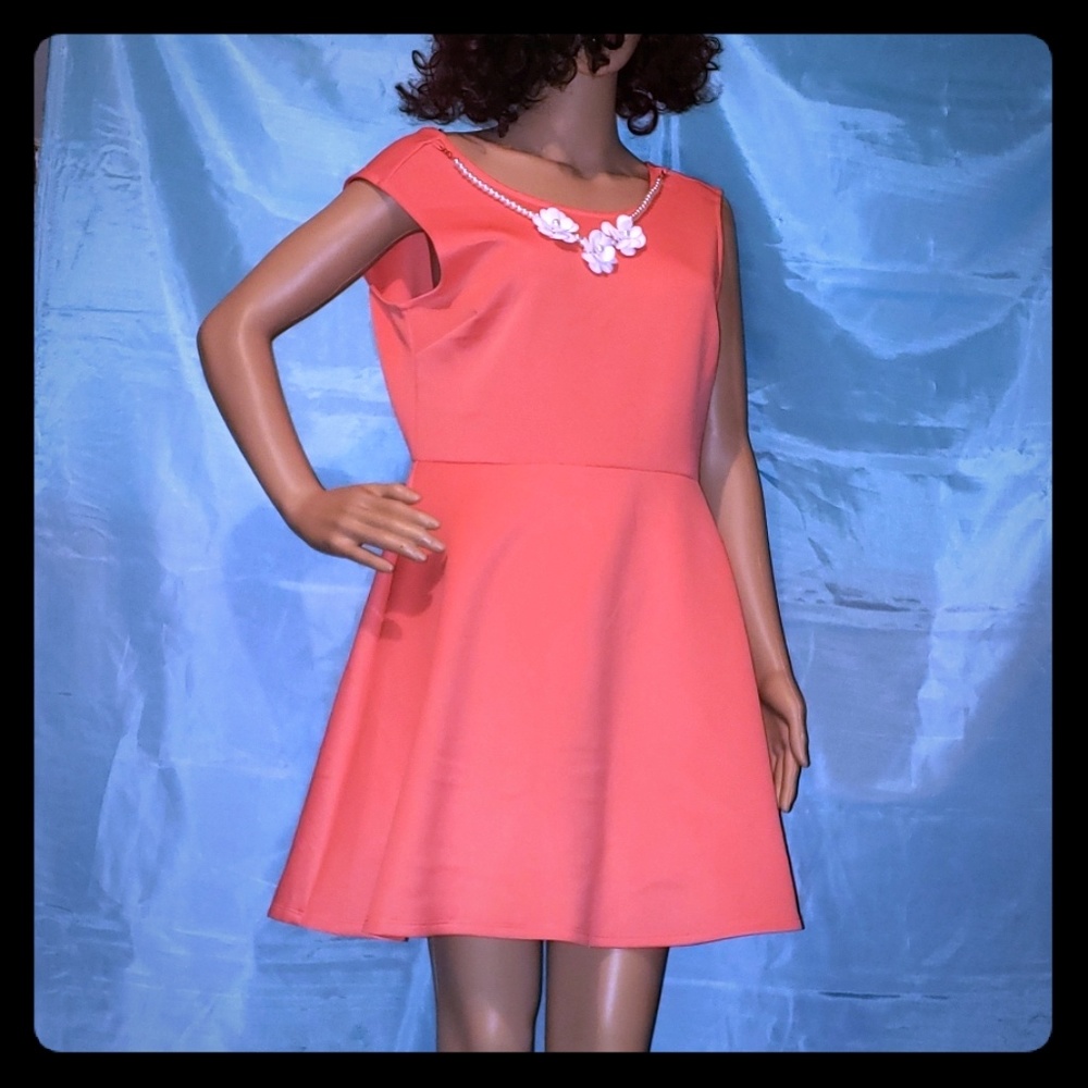 Coral Dress